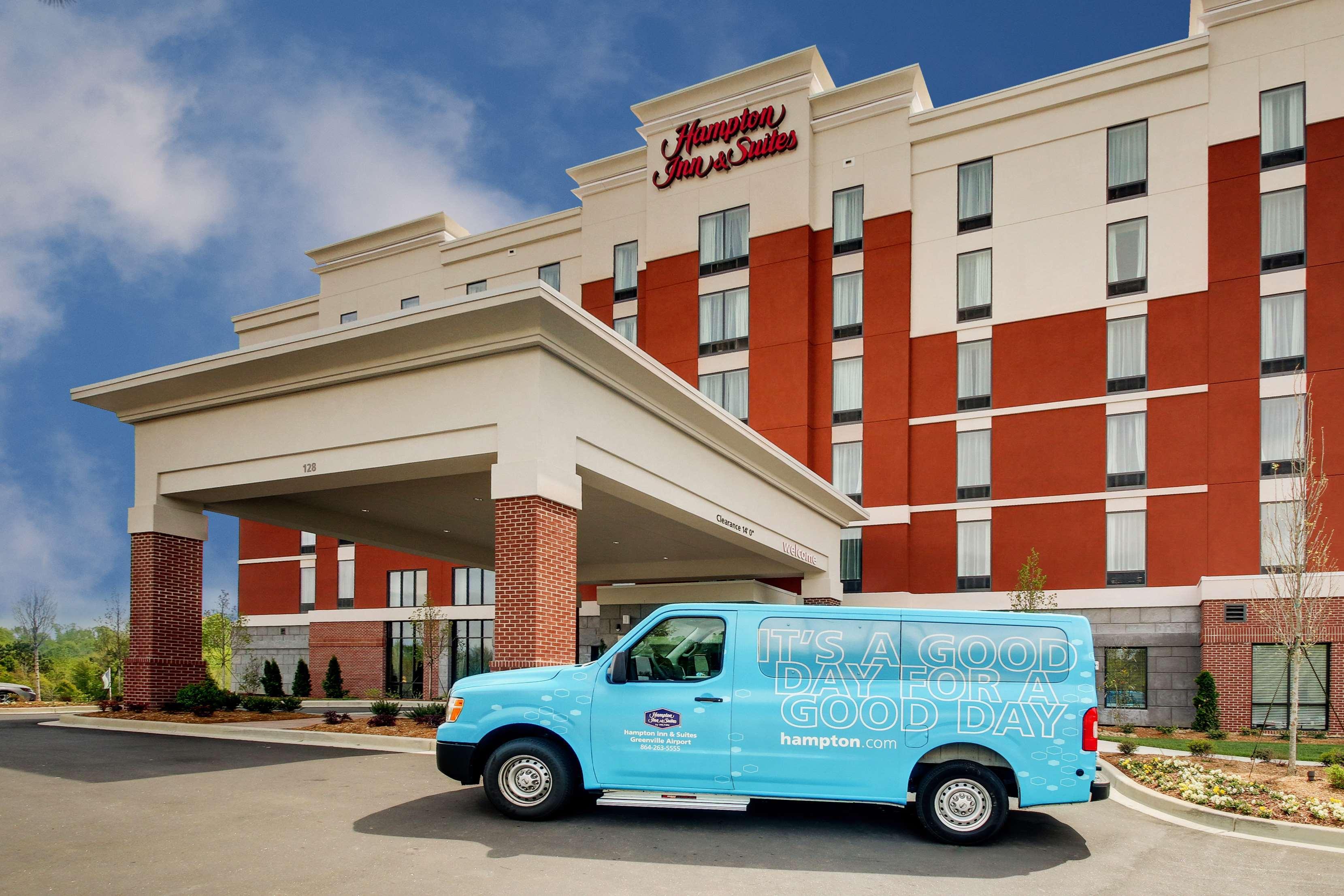 Hampton Inn & Suites Greenville Airport Экстерьер фото